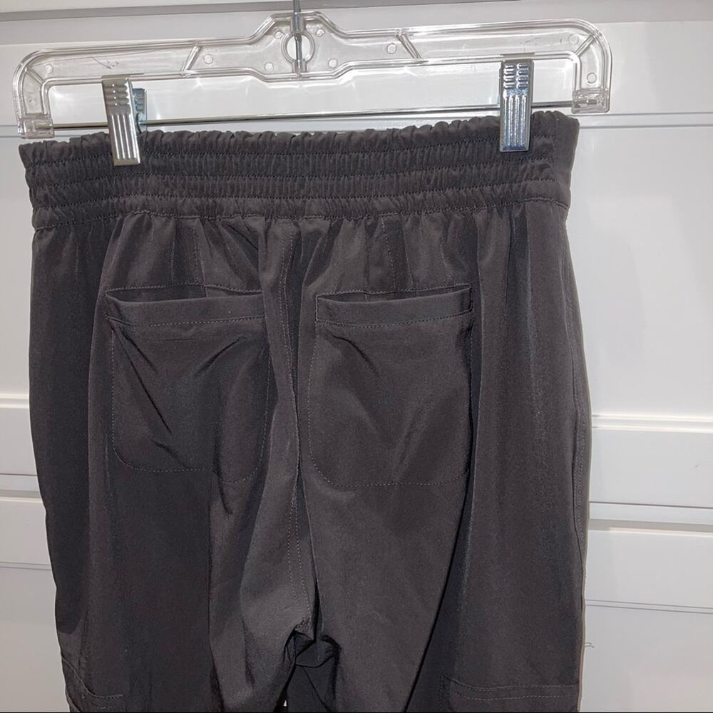 Athleta Chelsea Cargo Black Olive Green Size 2 - Picture 5 of 7